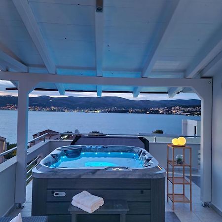Luxury Apartments Silva With Sea View Округ Горни Екстериор снимка